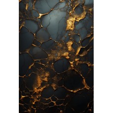 3D SKIN BLACK/GOLD MARBLE